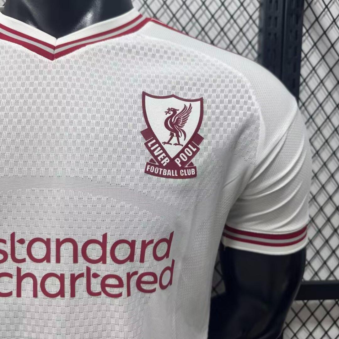 LIVERPOOL AWAY 26/27 PLAYER VERSION JERSEY WITH LOGO | PREMIUM FOOTBALL JERSEY