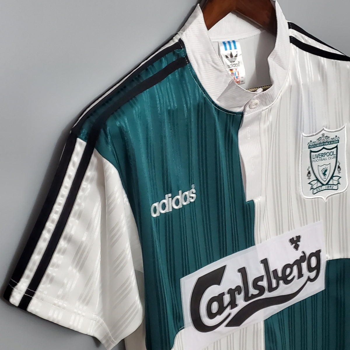 Liverpool FC 1995–96 Away Retro Football Jersey