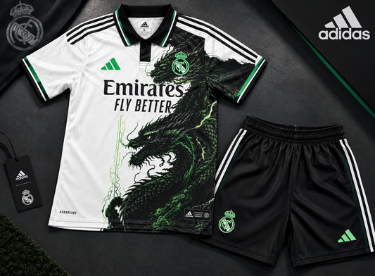 REAL MADRID 2026/27 DRAGON SPECIAL EDITION JERSEY & SHORTS SET