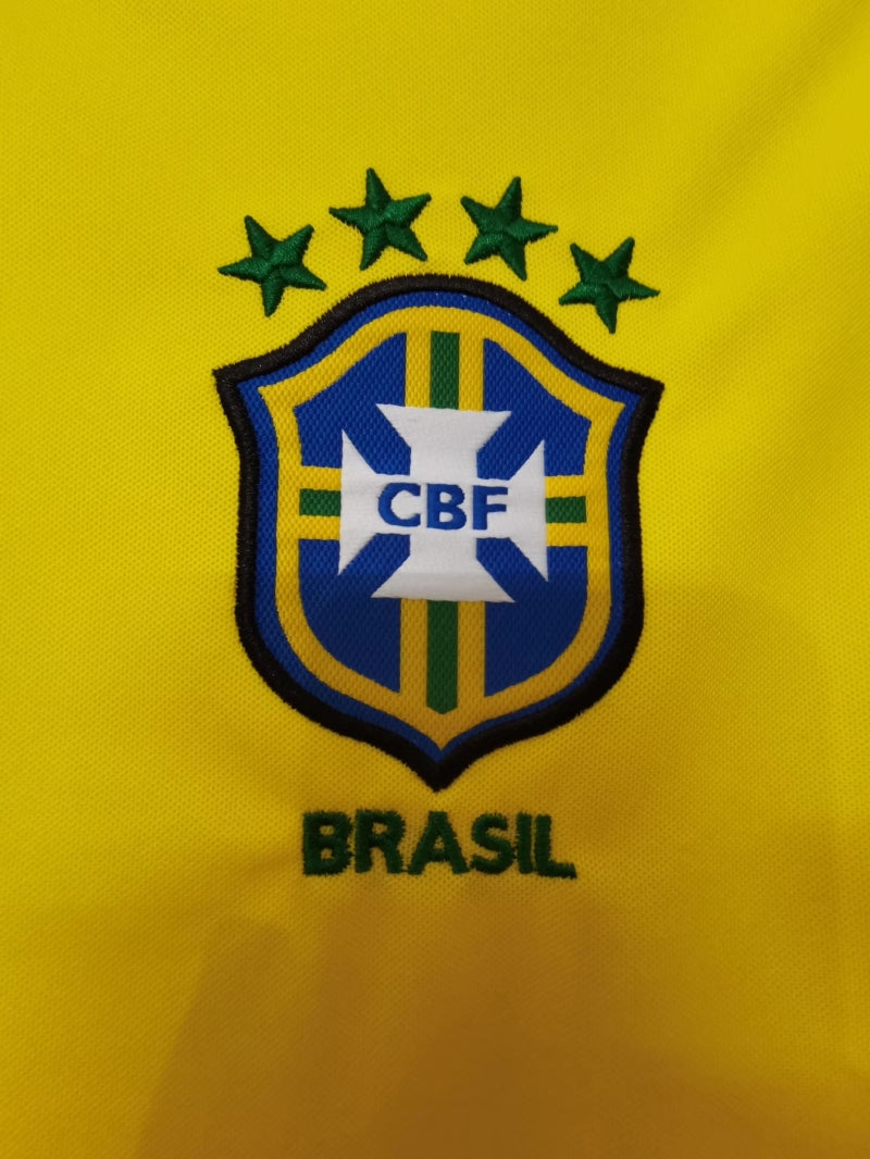 Brazil 1998 Home Retro Football Jersey | Vintage Brazil World Cup Kit