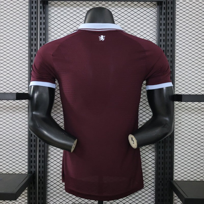 ASTON VILLA HOME 26/27 PLAYER VERSION JERSEY WITH LOGO | PREMIUM FOOTBALL JERSEY