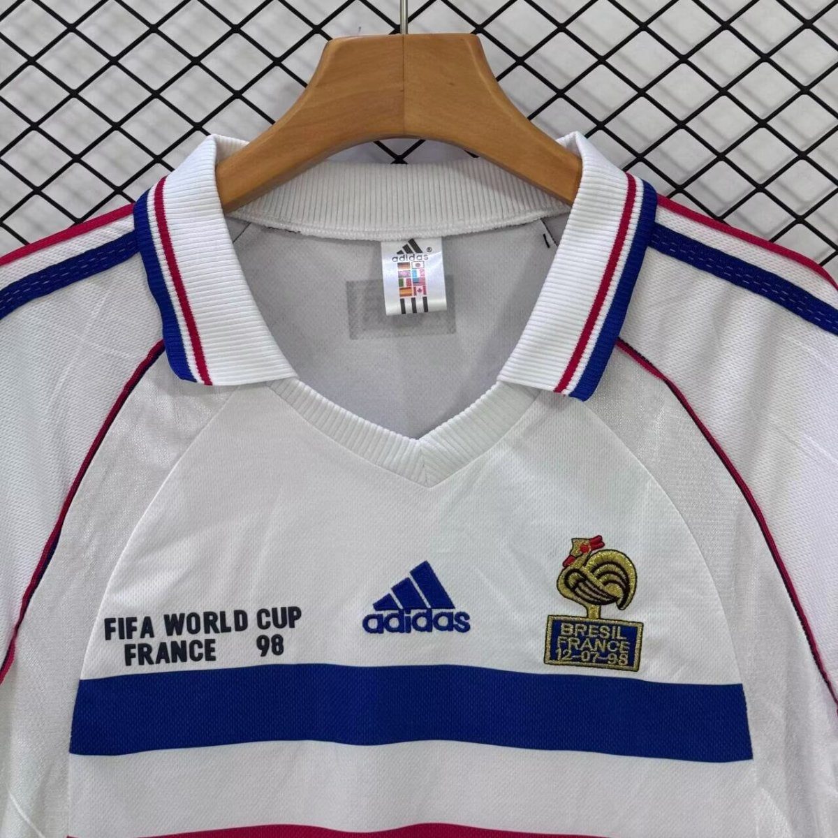 France 1998 Away Retro Football Jersey