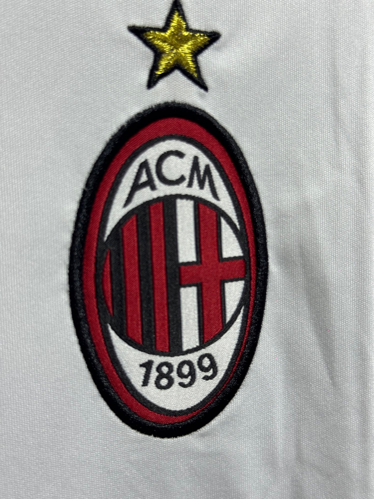 AC MILAN AWAY 2009/10 RETRO JERSEY WITH LOGO | PREMIUM RETRO FOOTBALL JERSEY
