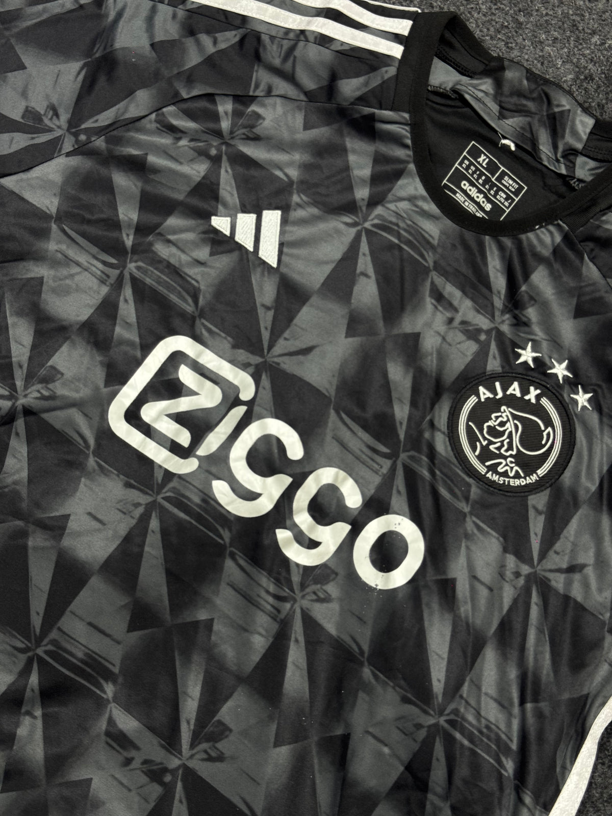 Ajax 2023/24 Third Jersey – Black Diamond Football Kit