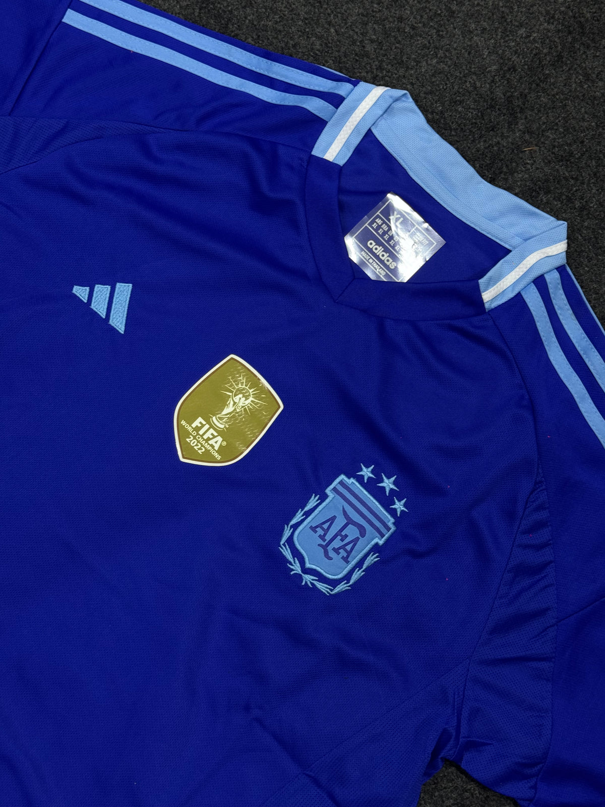 Argentina 2024–25 Away Jersey | Argentina Black Football Kit | Messi Jersey