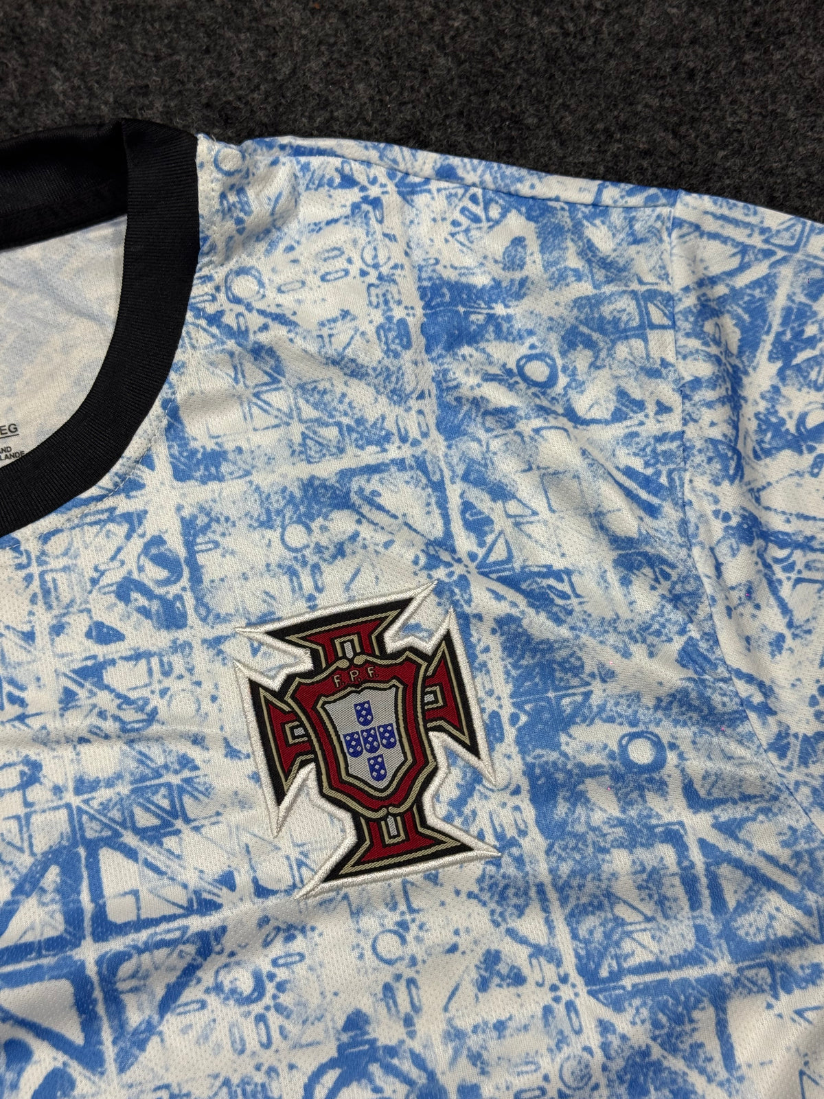 Portugal 2024 Away Kit – Cristiano Ronaldo #7 Blue Football Jersey & Shorts Set