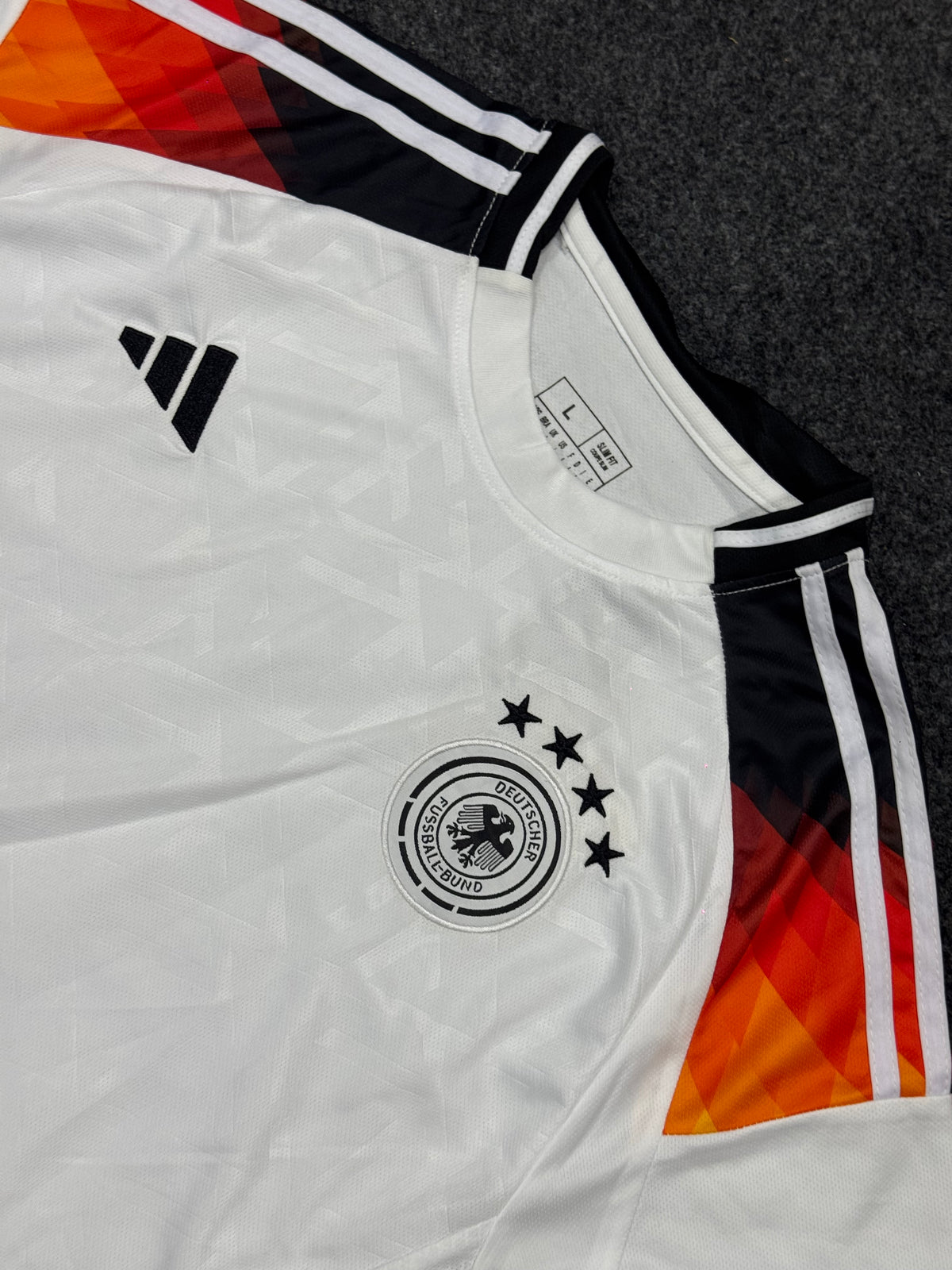 Germany 2024 Home Jersey – White UEFA Euro Football Jersey
