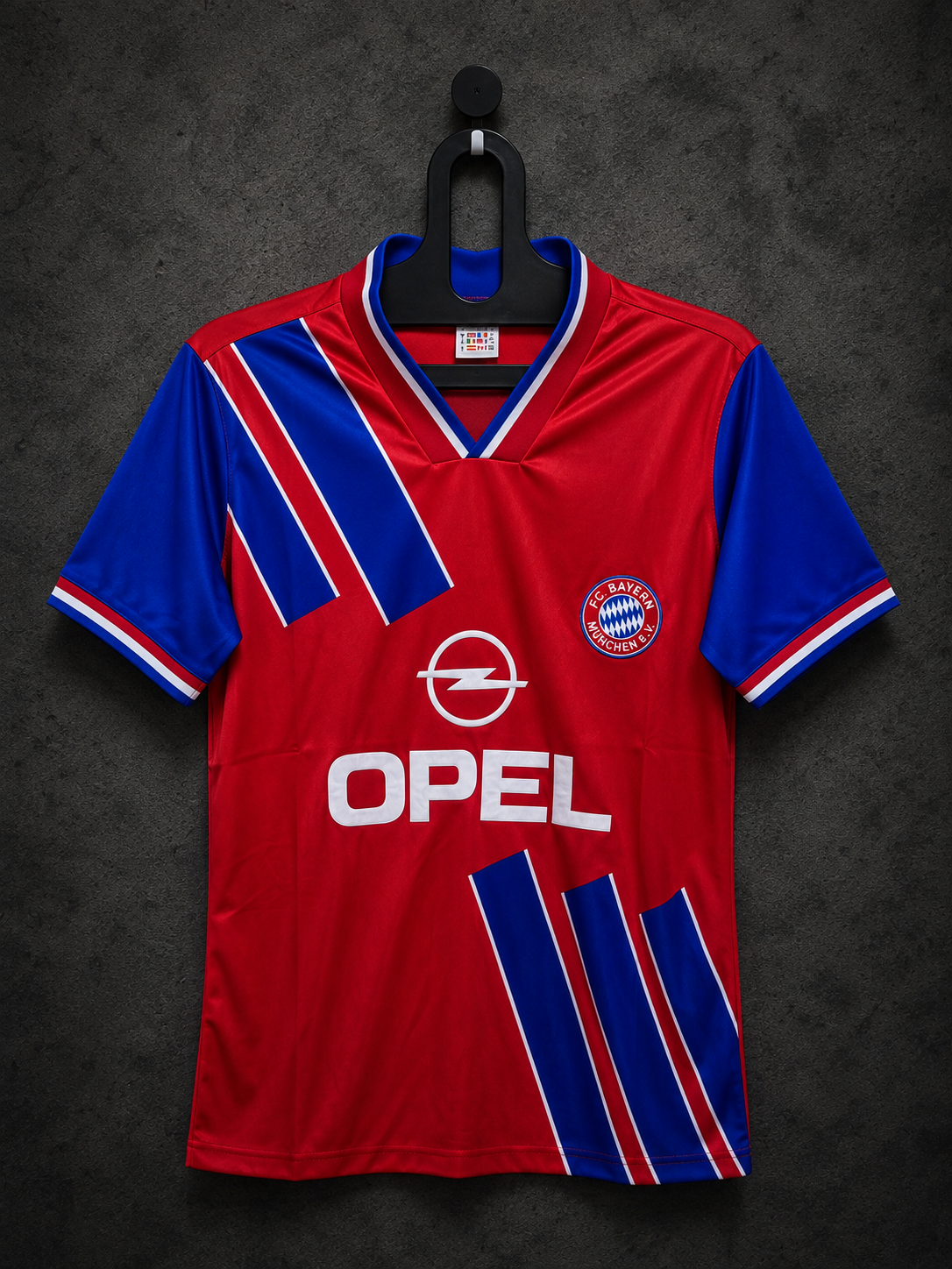 BAYERN MUNICH HOME 1993/94 RETRO JERSEY WITH LOGO | PREMIUM RETRO FOOTBALL JERSEY