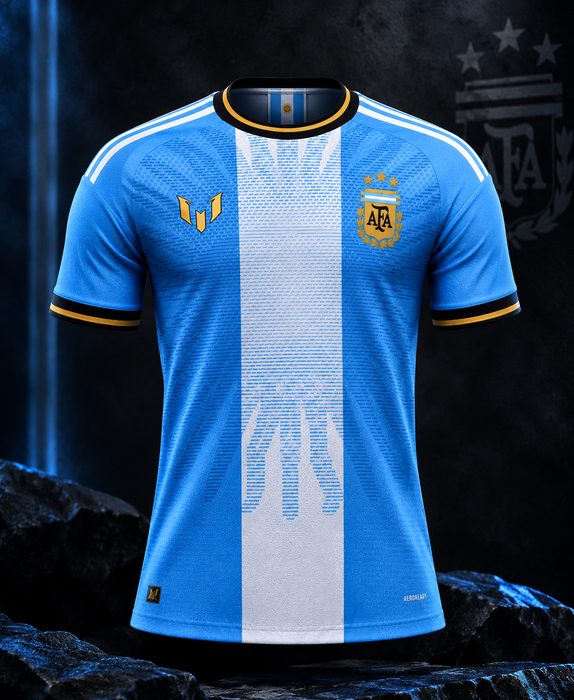 Messi Farewell Jersey Argentina Player Version