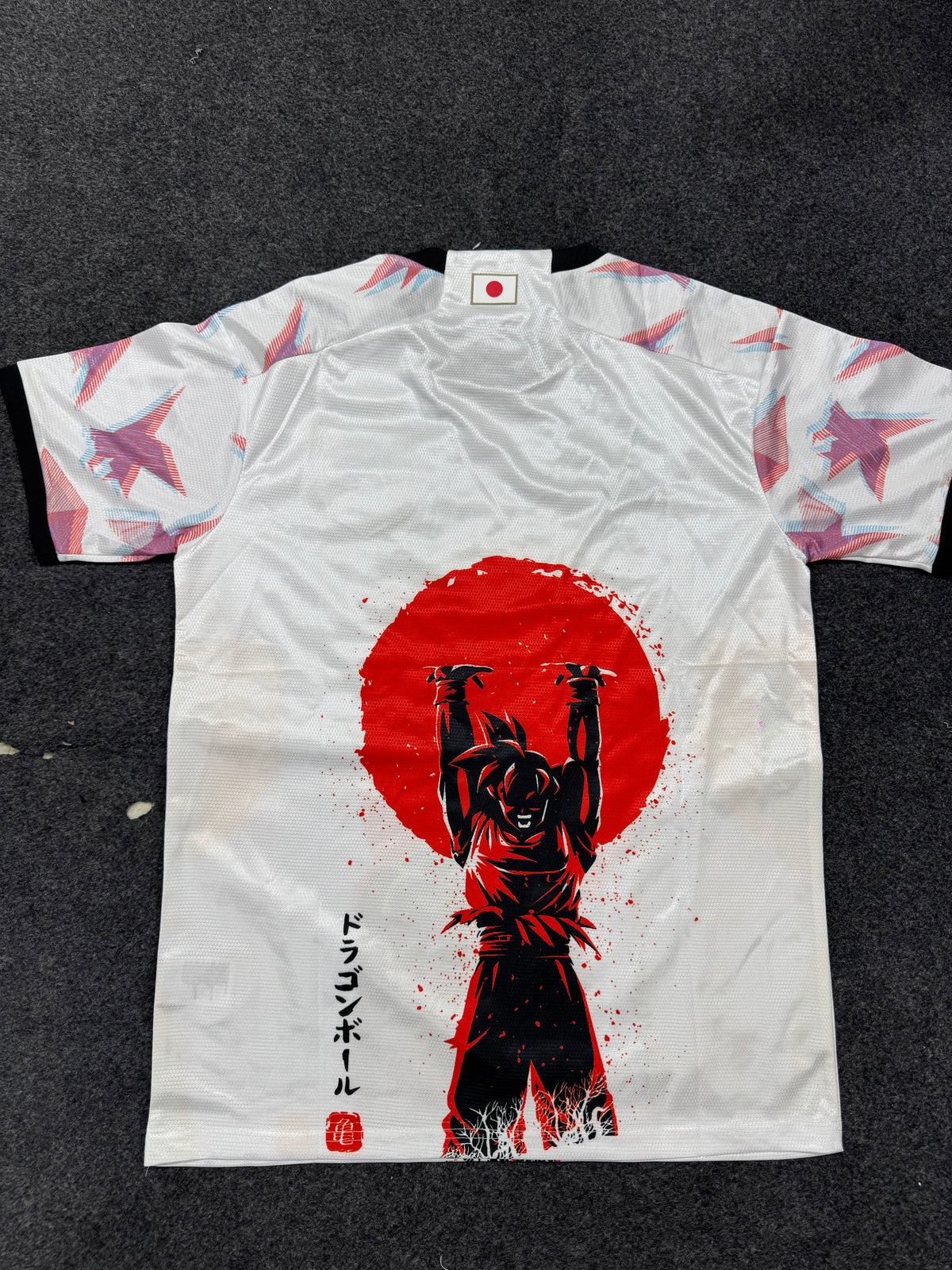 Japan x Son Goku Special Edition Football Jersey – Dragon Ball Anime Inspired Football Kit