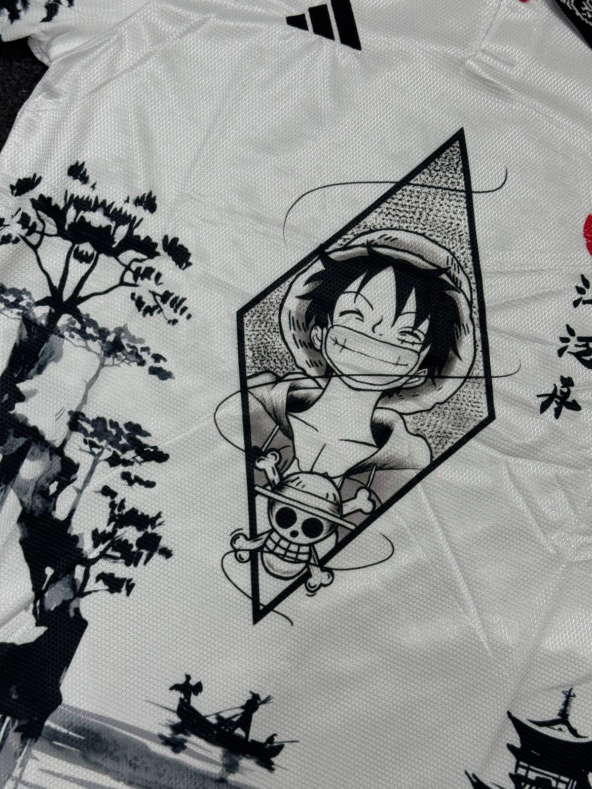Japan x One Piece Monkey D. Luffy Concept Football Jersey – Anime Special Edition Jersey