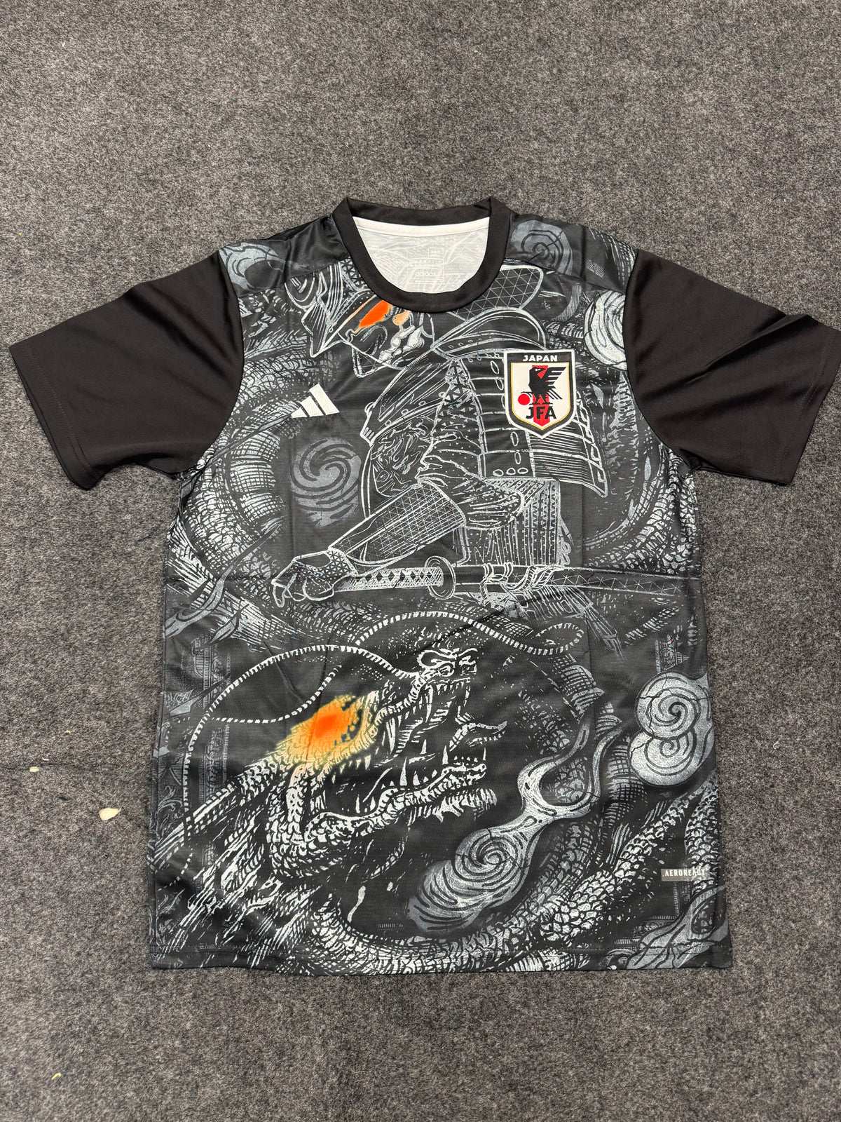 Japan Special Edition Samurai Dragon Football Jersey – Japanese Warrior-Inspired Jersey