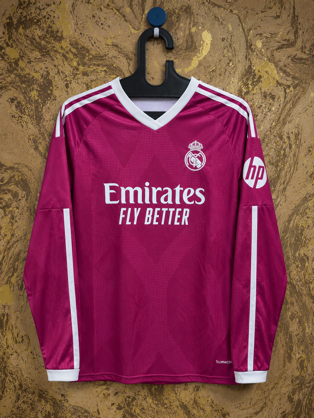 REAL MADRID THIRD 2026/27 FULL SLEEVES MASTER VERSION JERSEY WITH LOGO | PREMIUM FOOTBALL JERSEY