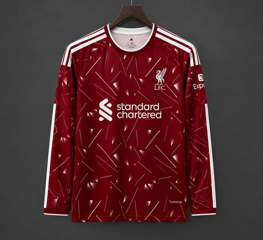 LIVERPOOL HOME 2026/27 FULL SLEEVES MASTER VERSION JERSEY WITH LOGO | PREMIUM FOOTBALL JERSEY
