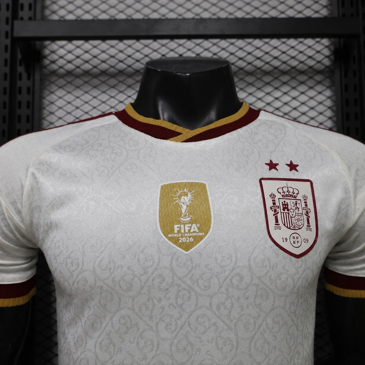 SPAIN AWAY 2026/27 2 STAR PLAYER VERSION JERSEY WITH LOGO