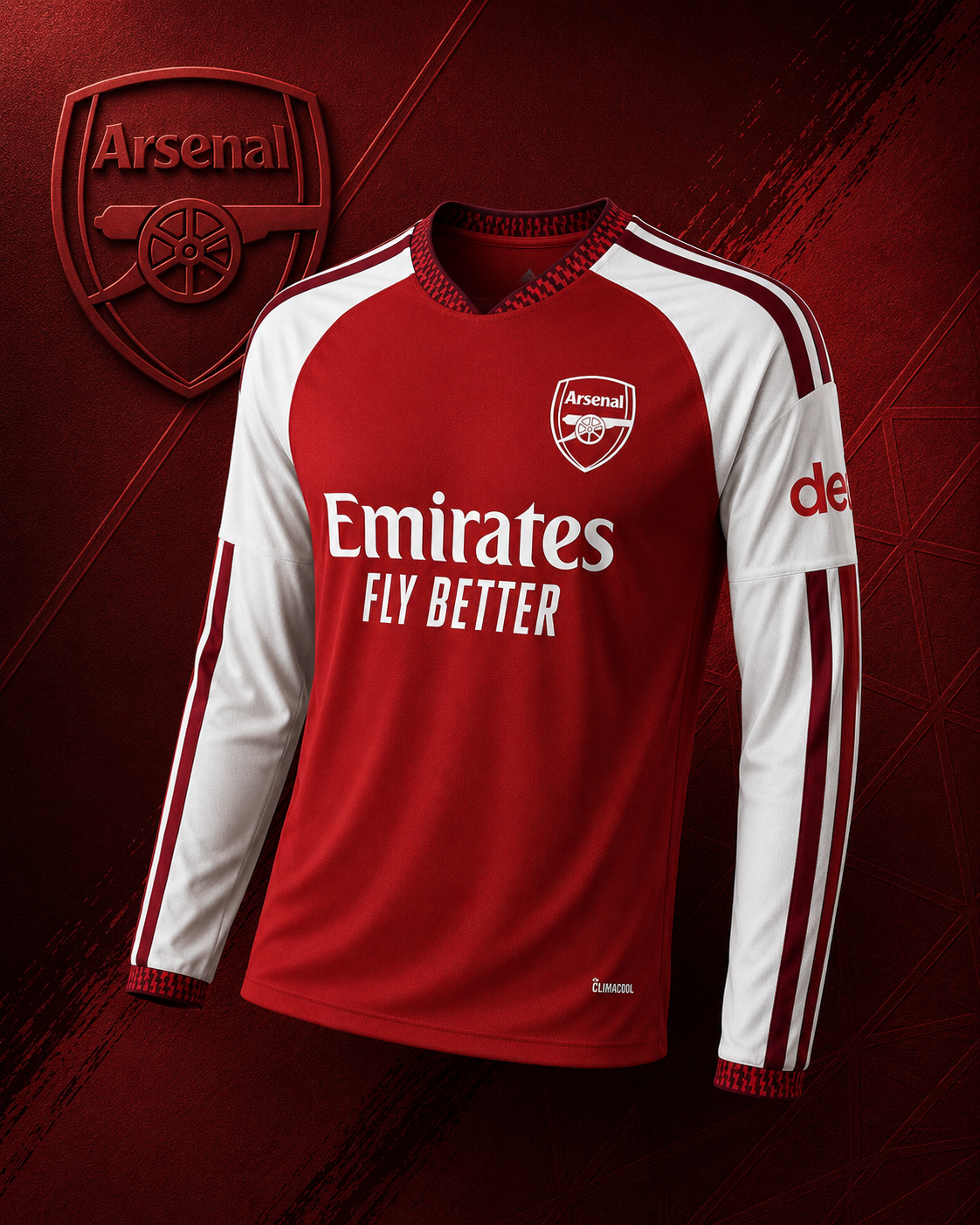 ARSENAL HOME 26/27 FULL SLEEVES MASTER VERSION FOOTBALL JERSEY
