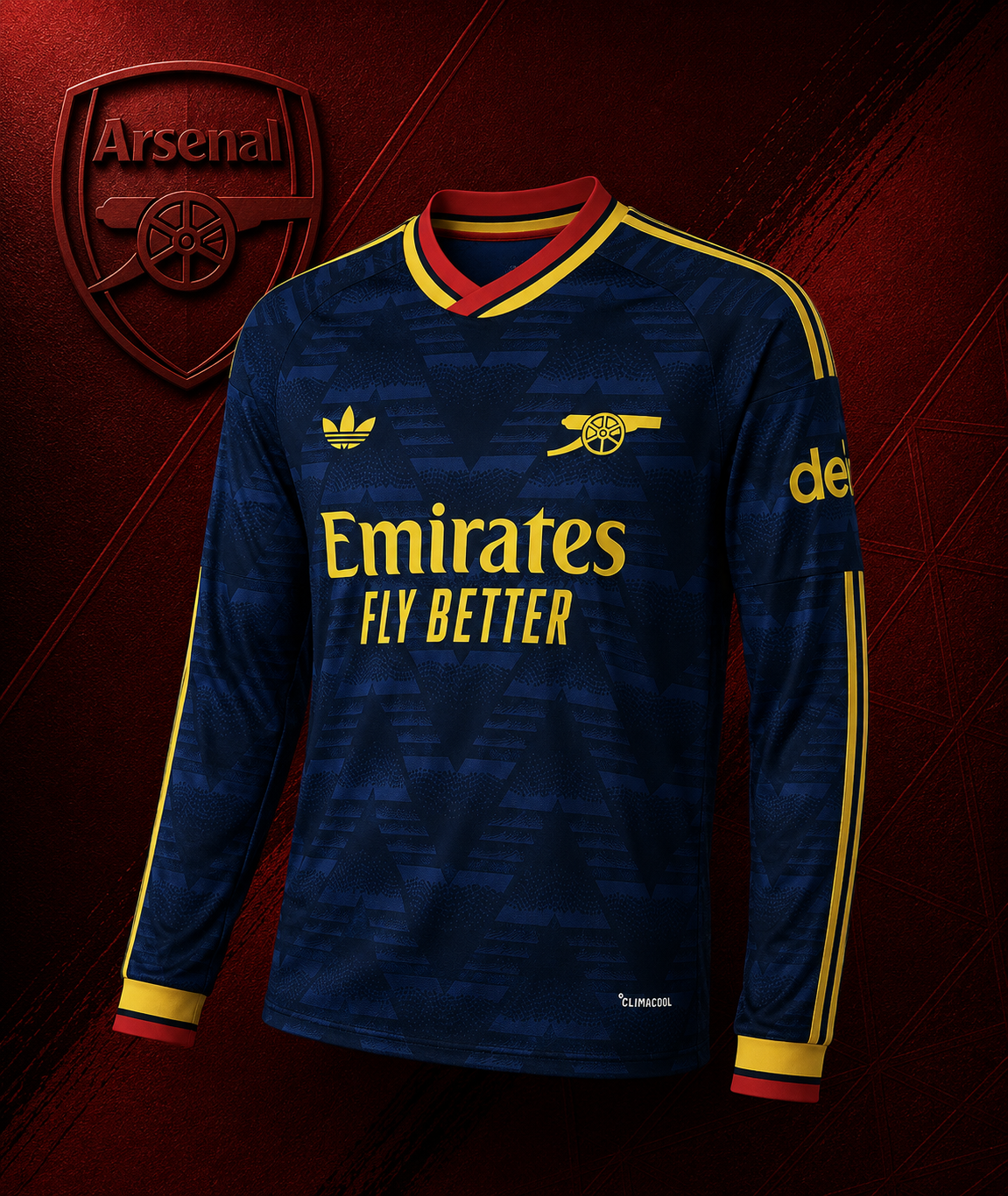 ARSENAL AWAY 26/27 FULL SLEEVES MASTER VERSION FOOTBALL JERSEY