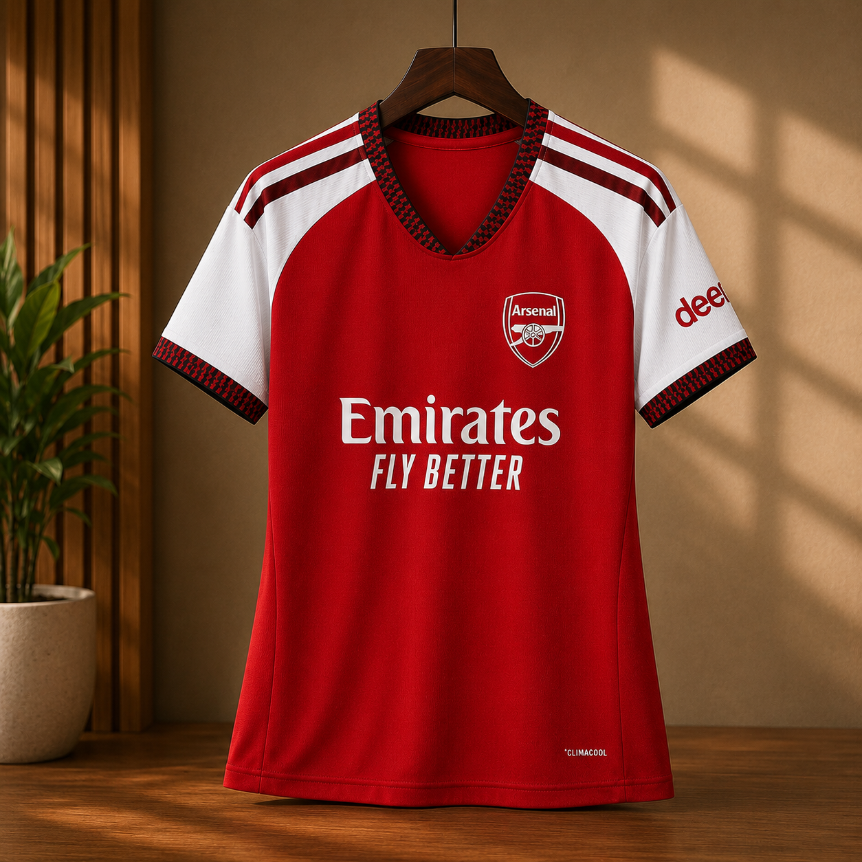 ARSENAL HOME 26/27 MASTER VERSION JERSEY WITH LOGO