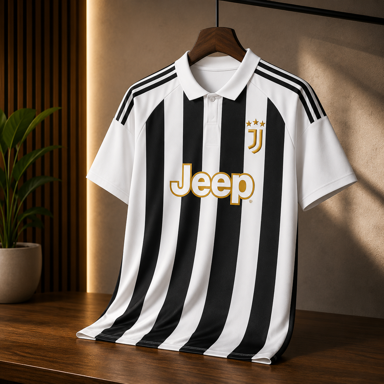 JUVENTUS HOME 26/27 MASTER VERSION JERSEY WITH LOGO
