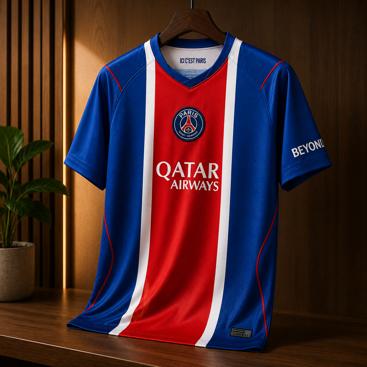 PSG HOME 26/27 MASTER VERSION JERSEY WITH LOGO