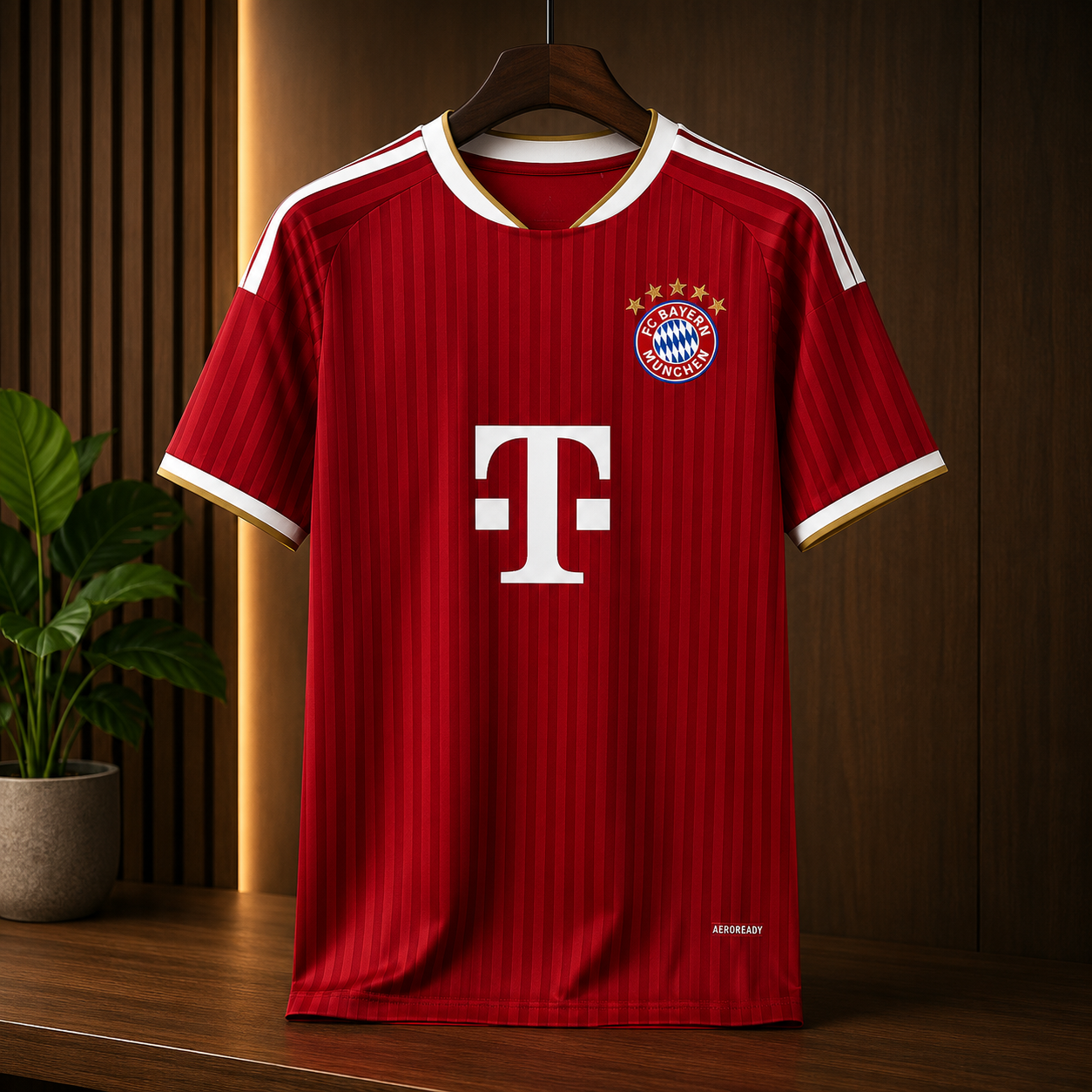 BAYERN HOME 26/27 MASTER VERSION JERSEY WITH LOGO