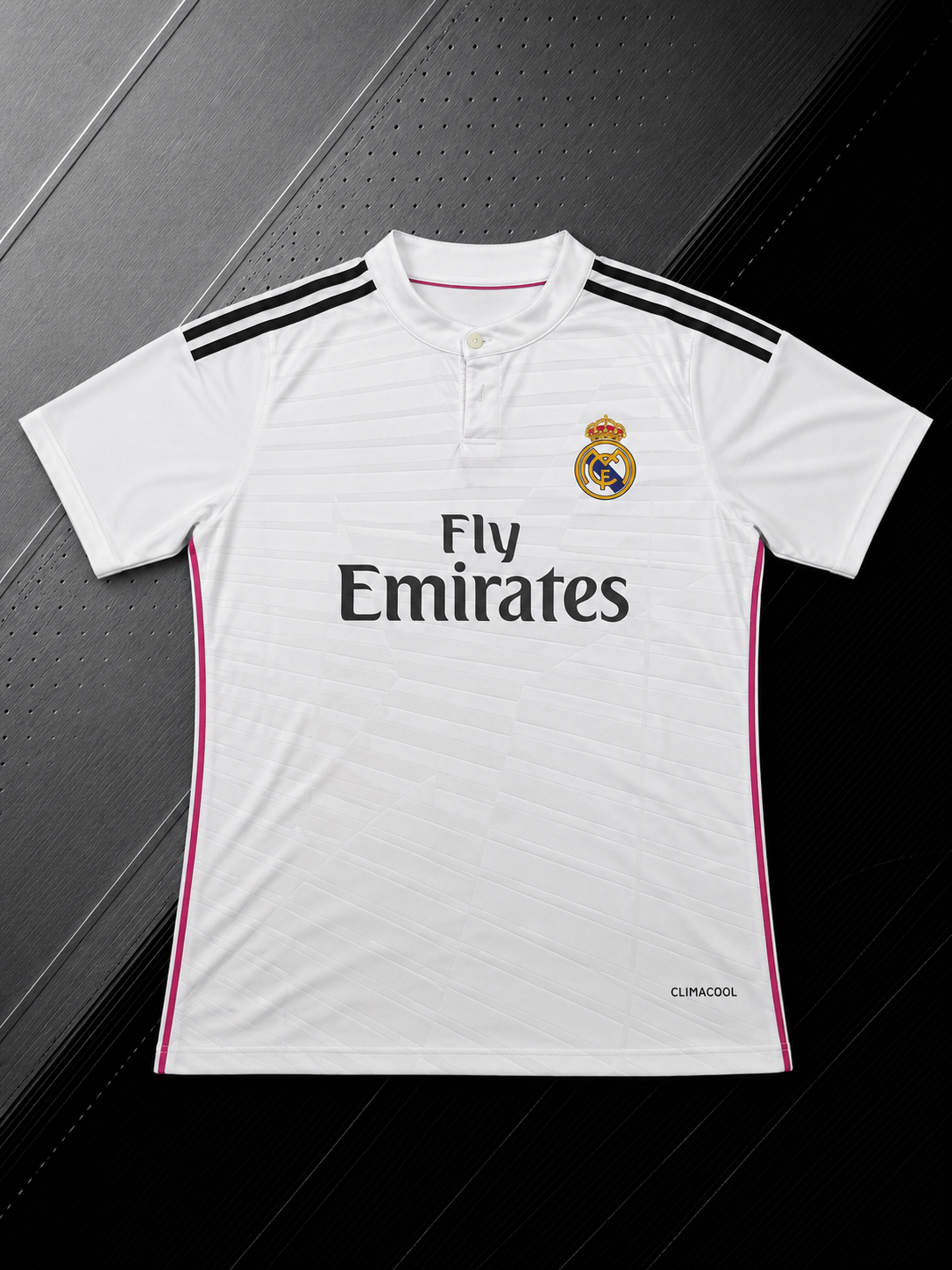 REAL MADRID HOME 2014/15 JERSEY WITH LOGO | PREMIUM FOOTBALL JERSEY