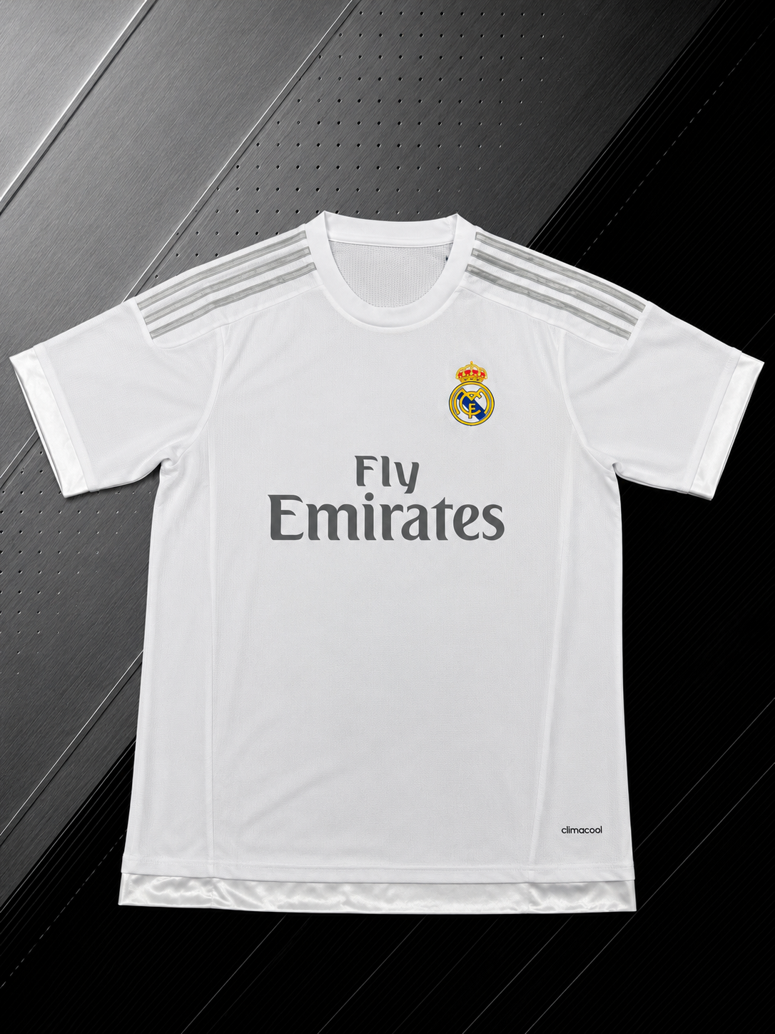 REAL MADRID HOME 2014/15 JERSEY WITH LOGO | PREMIUM FOOTBALL JERSEY