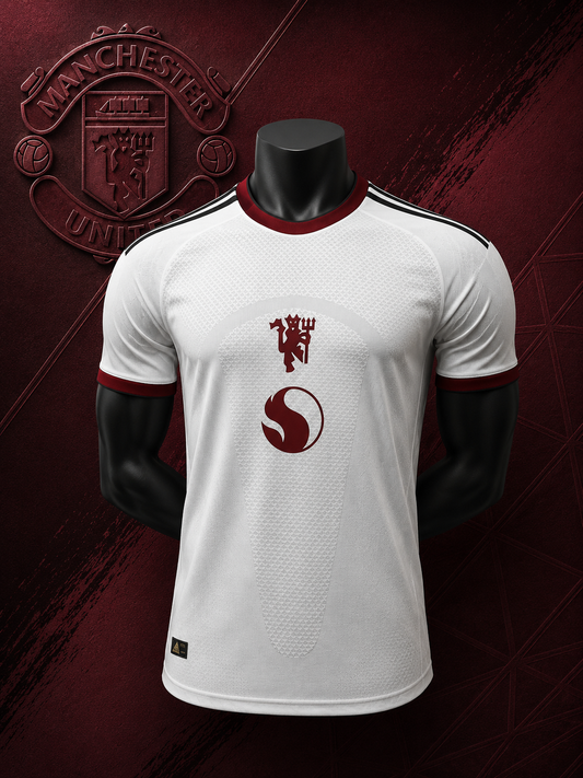 MANCHESTER UNITED AWAY 26/27 PLAYER VERSION JERSEY WITH LOGO | PREMIUM FOOTBALL JERSEY
