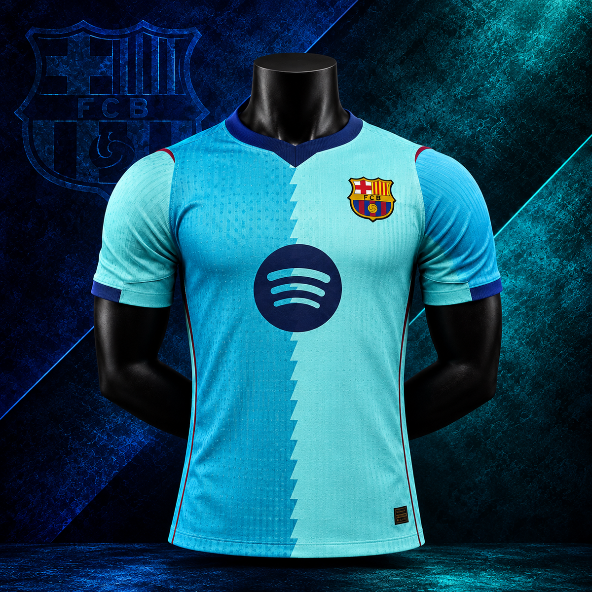 FC BARCELONA 2026/27 THIRD PLAYER VERSION WITH LOGO