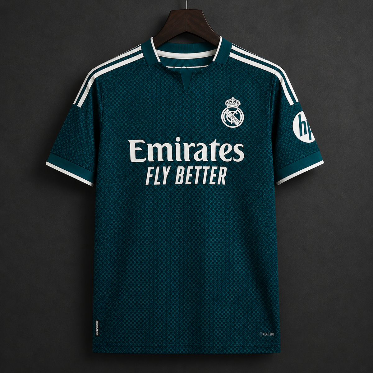 REAL MADRID AWAY 2026/27 MASTER VERSION FOOTBALL JERSEY WITH LOGO