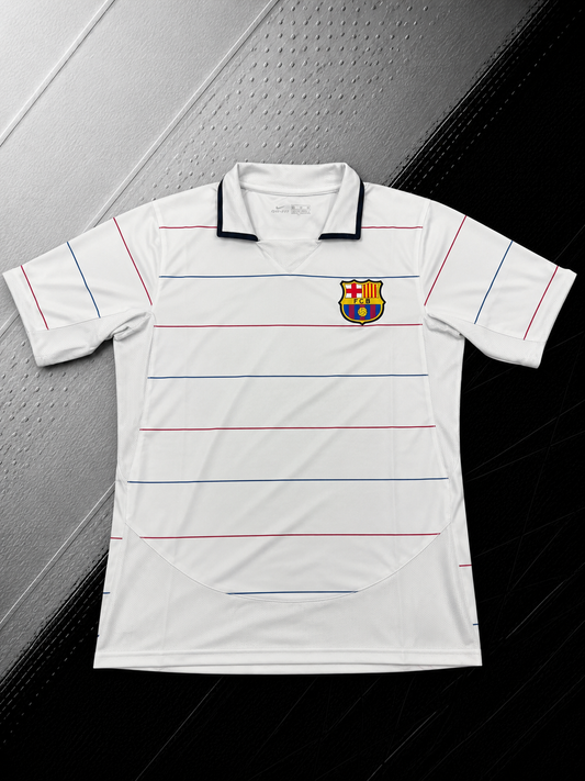 FC BARCELONA AWAY 2003/04 JERSEY WITH LOGO | PREMIUM RETRO FOOTBALL JERSEY