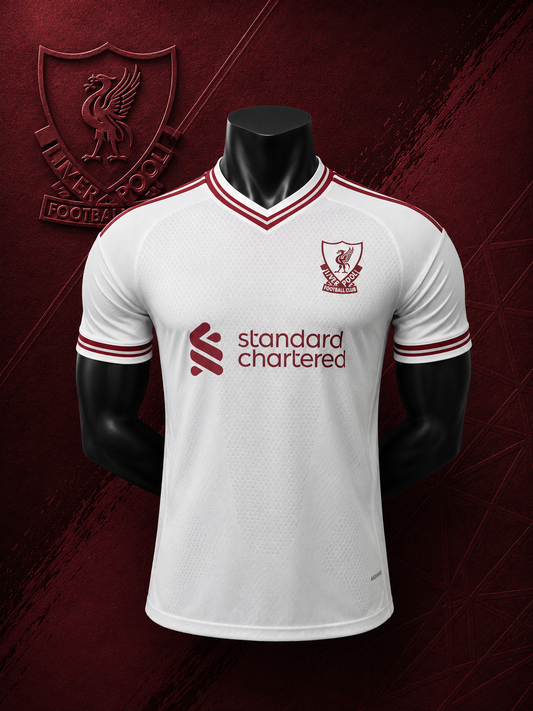 LIVERPOOL AWAY 26/27 PLAYER VERSION JERSEY WITH LOGO | PREMIUM FOOTBALL JERSEY