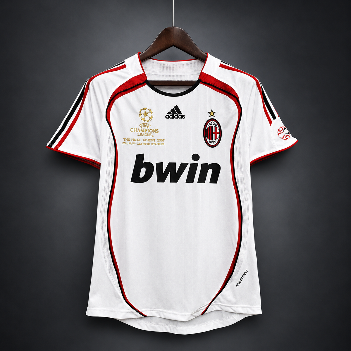 AC Milan 2006/07 Away Retro Jersey | White Football Shirt