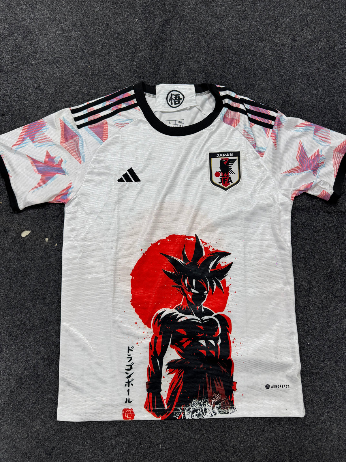 Japan x Son Goku Special Edition Football Jersey – Dragon Ball Anime Inspired Football Kit