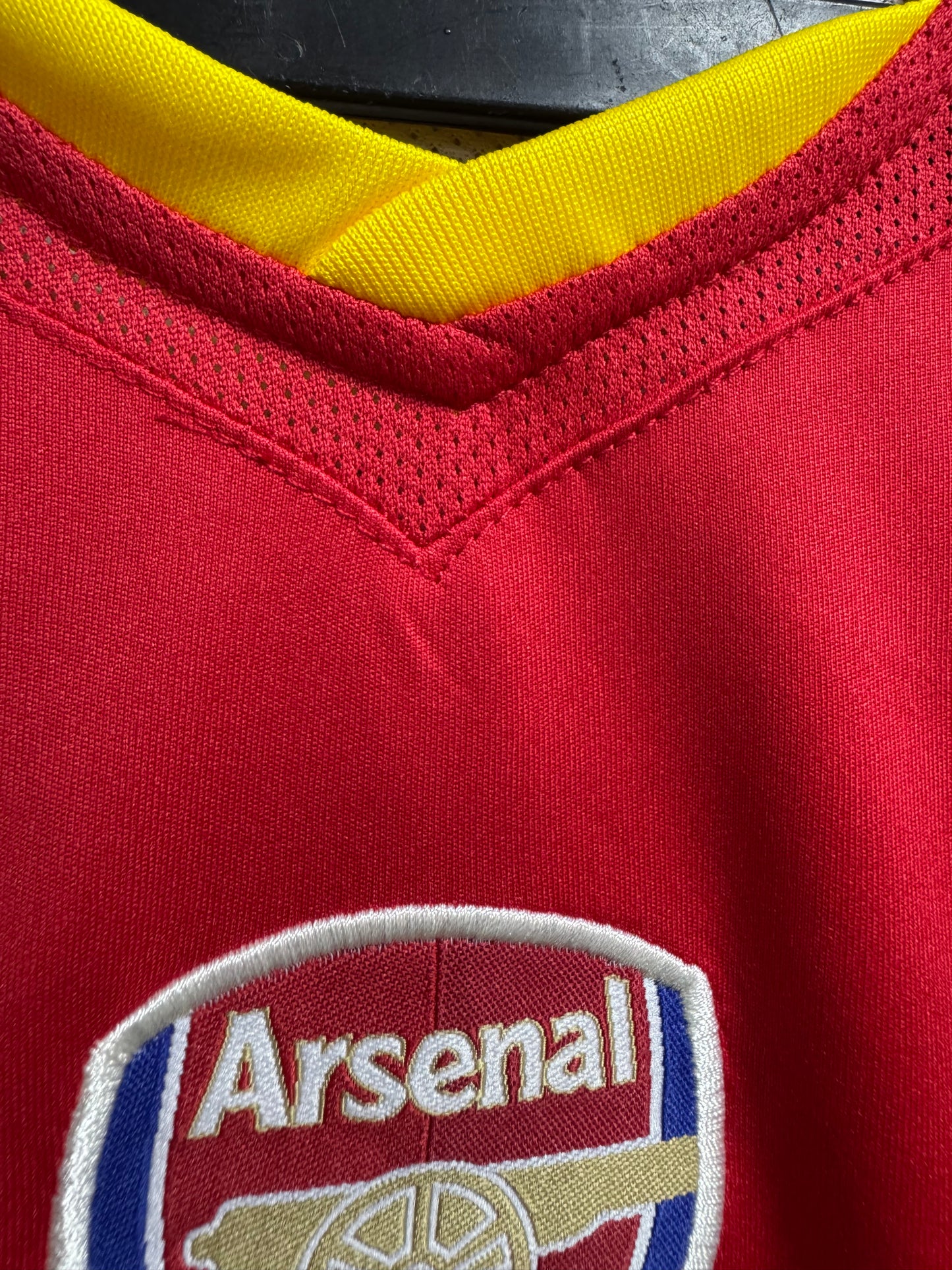 ARSENAL HOME 2004/05 RETRO JERSEY WITH LOGO | PREMIUM RETRO FOOTBALL JERSEY
