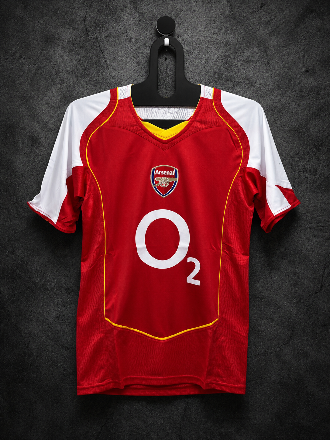 ARSENAL HOME 2004/05 RETRO JERSEY WITH LOGO | PREMIUM RETRO FOOTBALL JERSEY