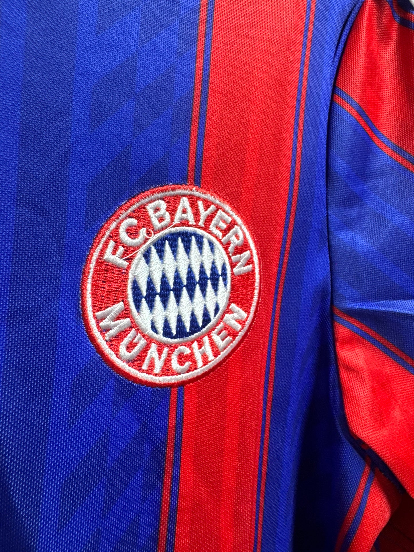 BAYERN MUNICH 1995/97 RETRO JERSEY WITH LOGO | PREMIUM RETRO FOOTBALL JERSEY