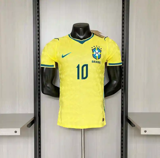 BRAZIL HOME 2026 WITH NAYMAR JR PRINT PLAYER VERSION
