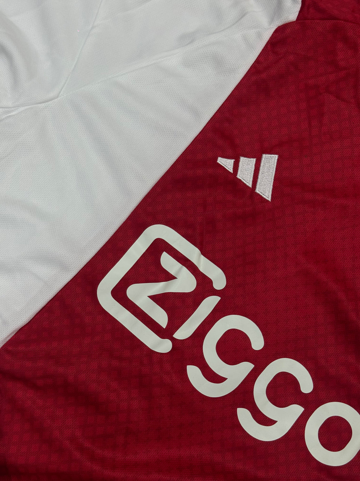 Ajax 2023/24 Home Jersey – Classic Red & White Football Kit