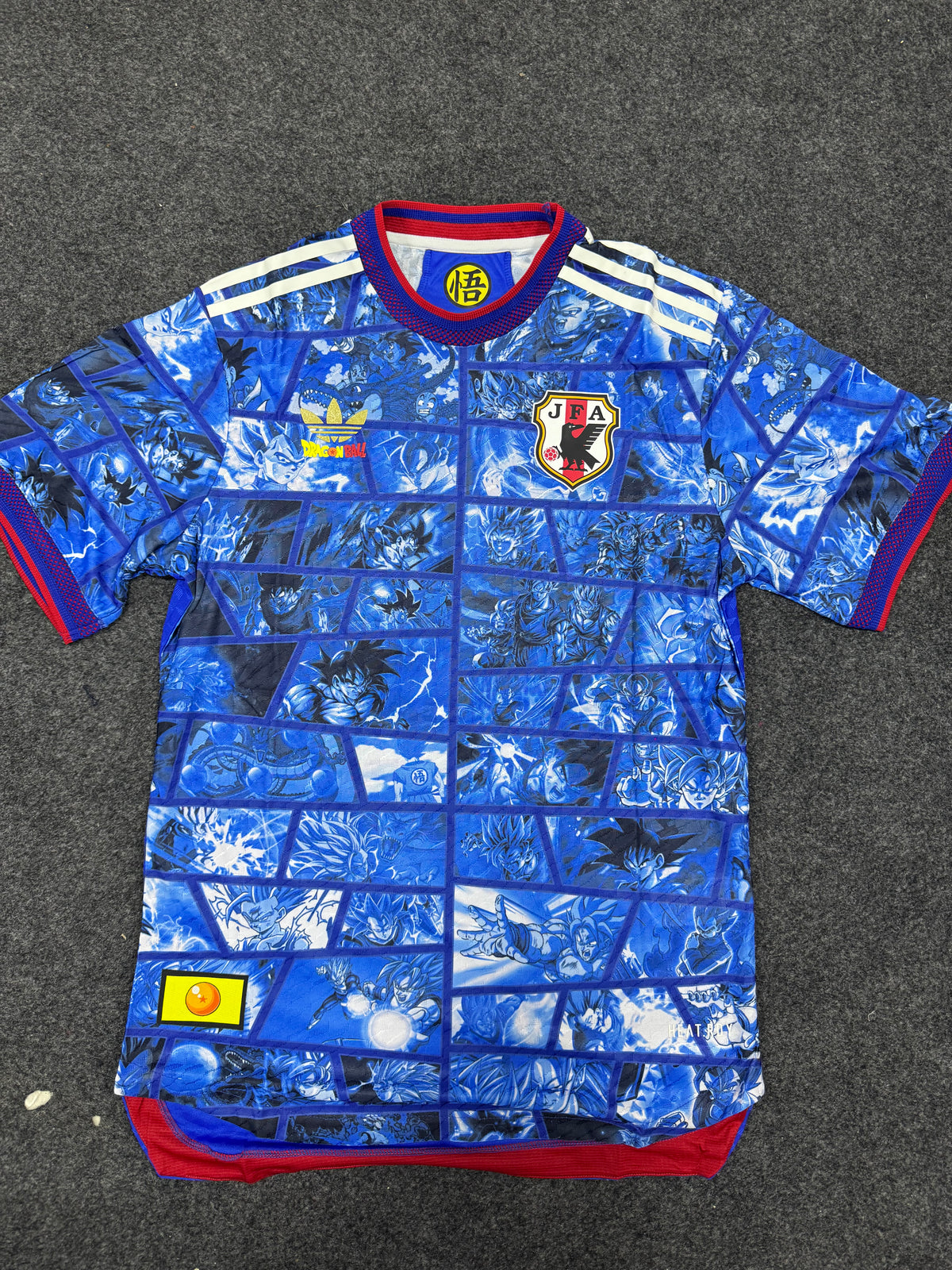 Japan x Dragon Ball Z Special Edition Football Jersey – Anime Manga Graphic Jersey players version