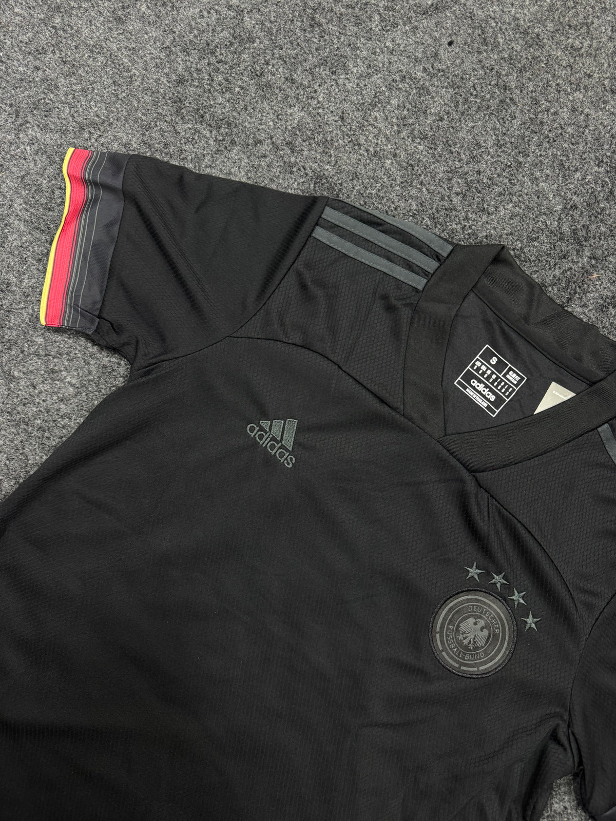 Germany 2020–21 Away Kit – Black Football Jersey
