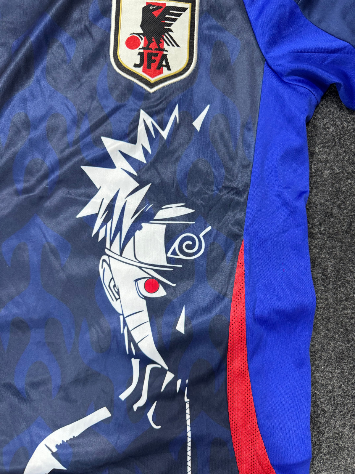 Japan x Naruto Uzumaki Special Edition Fan Jersey – Anime-Inspired Football Jersey