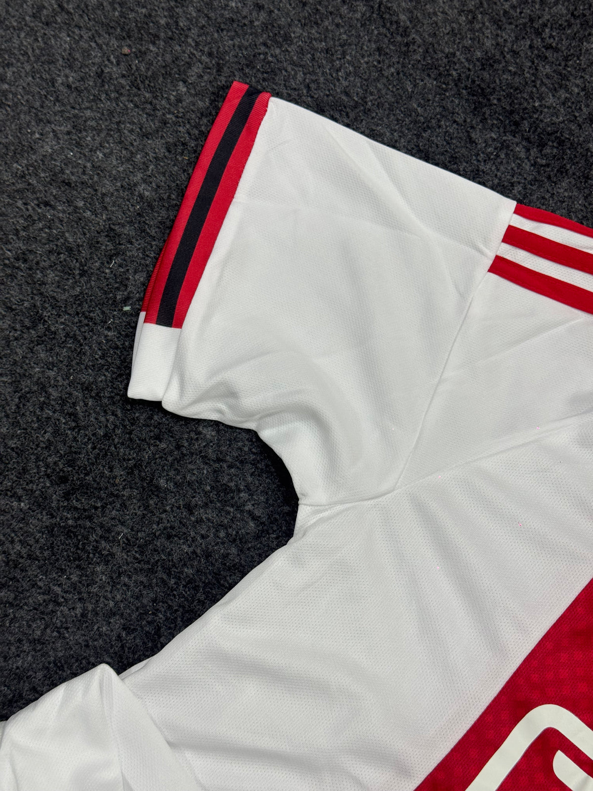 Ajax 2023/24 Home Jersey – Classic Red & White Football Kit