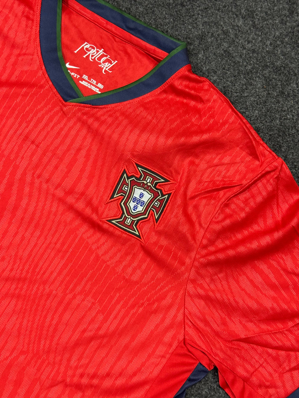 Portugal 2024 Home Kit – Cristiano Ronaldo #7 Red Football Jersey & Shorts Set