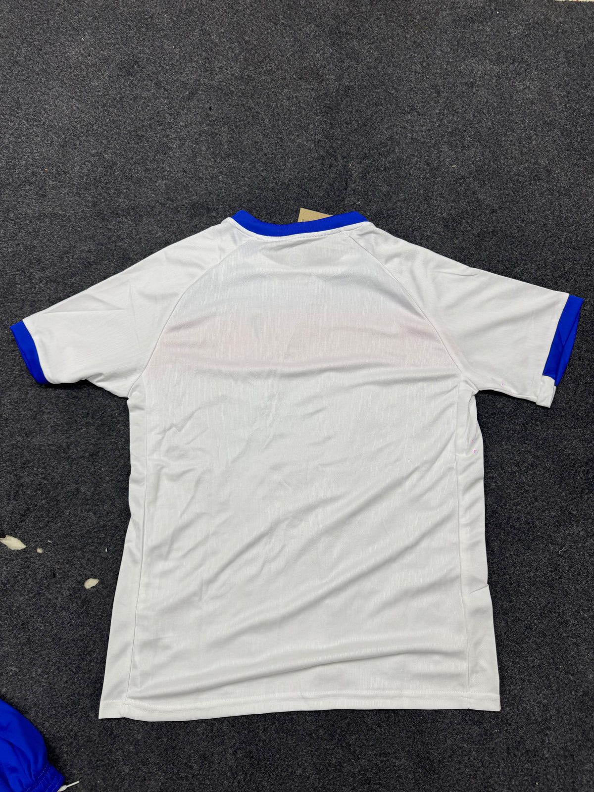 England 2025/26 Home Kit – White Football Jersey & Shorts Set