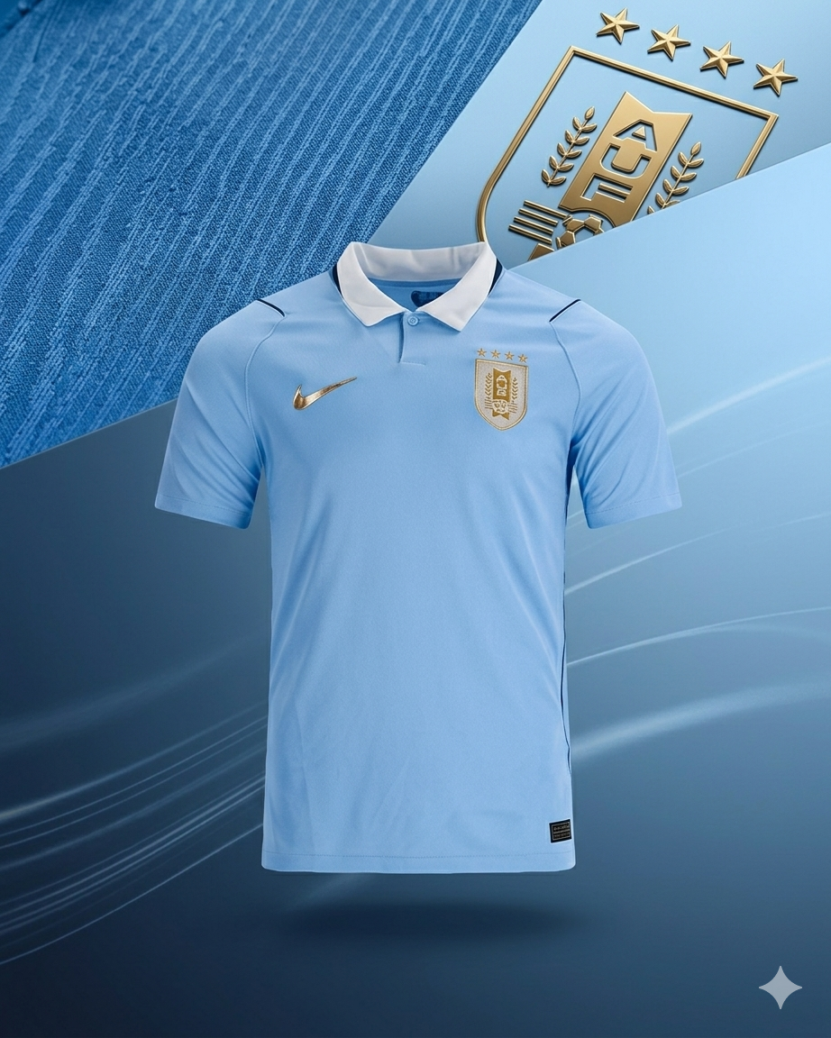 URUGUAY 2026 WORLD CUP HOME JERSEY – PLAYER VERSION