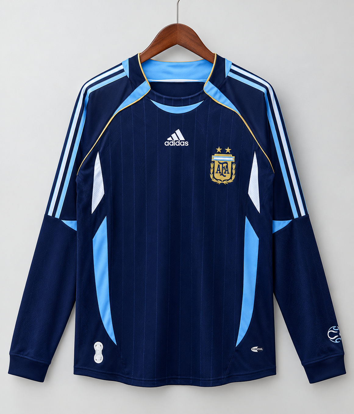ARGENTINA 2006 AWAY RETRO FOOTBALL JERSEY – FULL SLEEVE