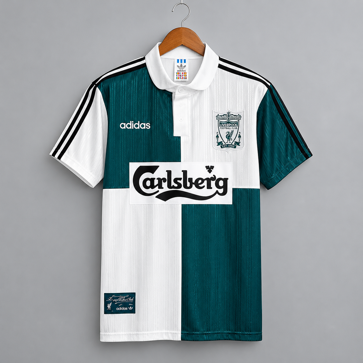 Liverpool FC 1995–96 Away Retro Football Jersey