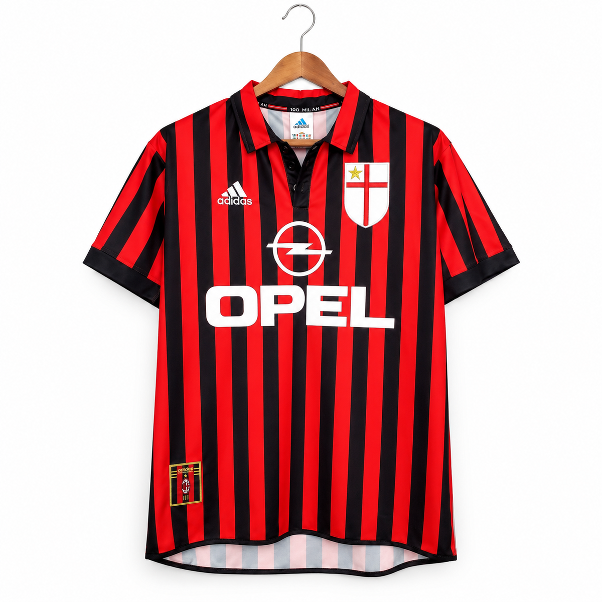 AC Milan 1999–2000 Centenary Home Retro Football Jersey