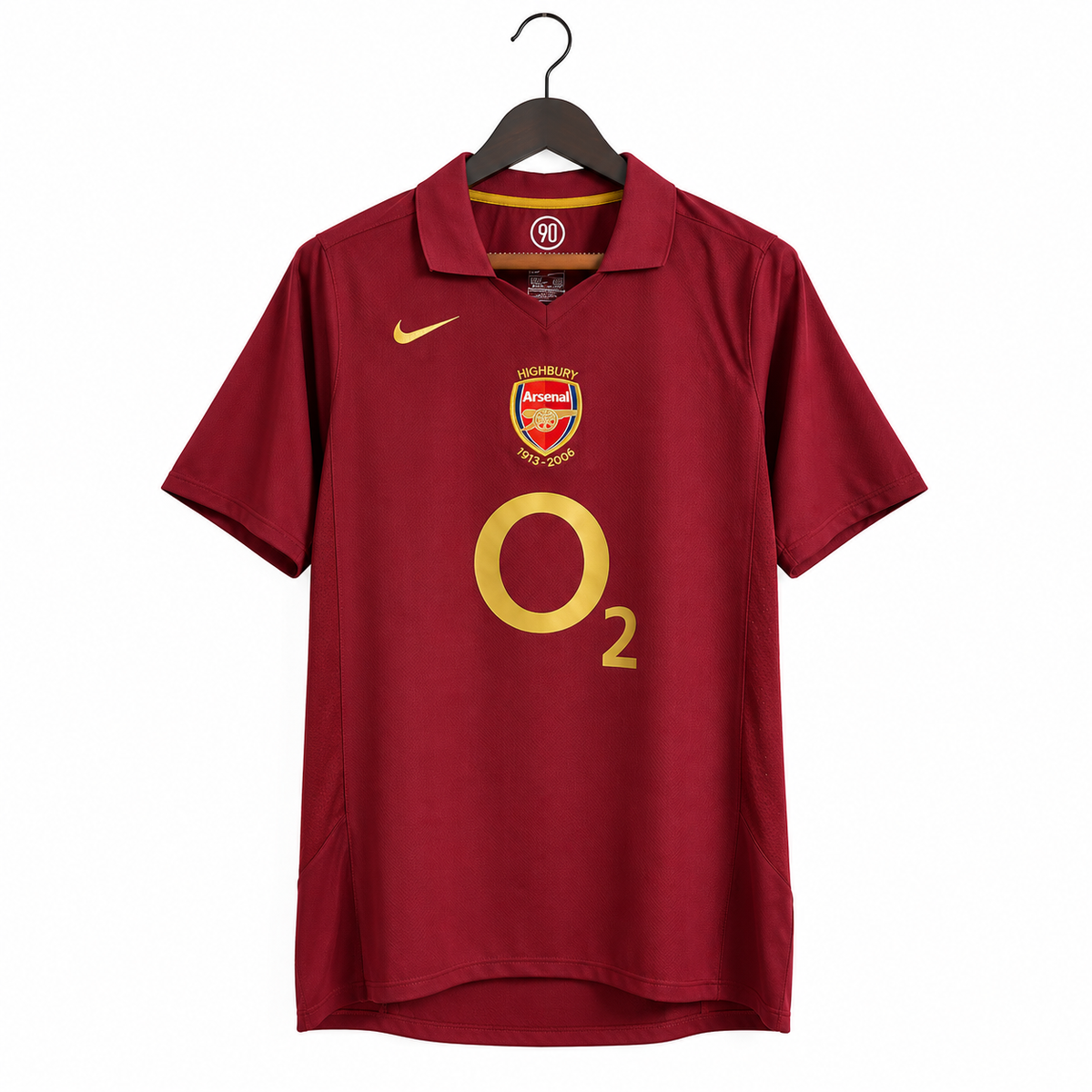Arsenal 2005–06 Home Retro Football Jersey | Vintage Arsenal Kit
